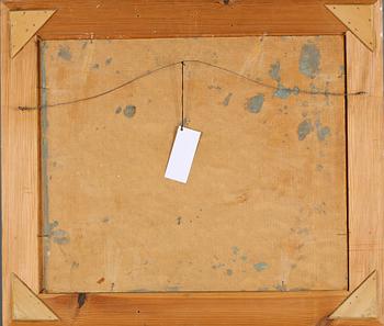 YNGVE BERG, olja på pannå, signerad och daterad -44.