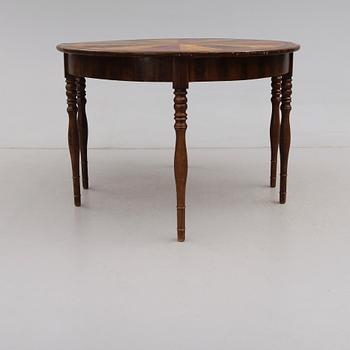 BORD, tudelat, 1800-talets andra hälft.