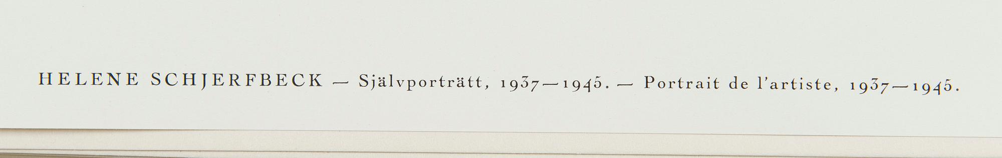 Helene Schjerfbeck, Forty-eight reproductions with text by Gotthard Johansson.