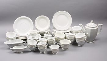 MAT- OCH KAFFESERVIS, 94 delar, porslin, "Maria", Rosenthal.