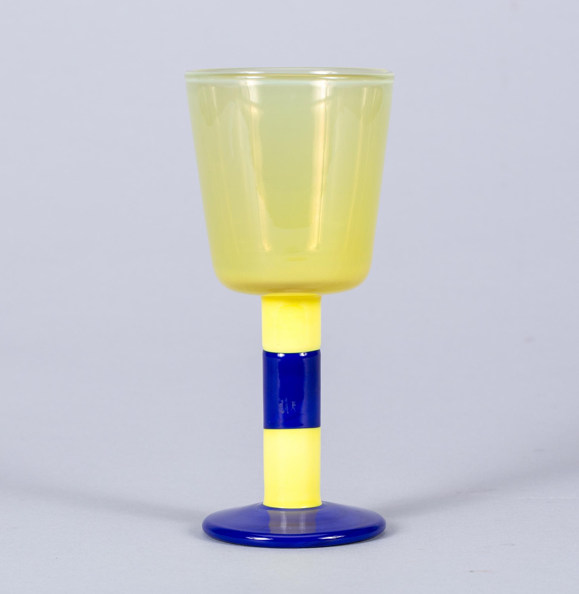 POKAL, "Popglas", Gunnar Cyrén, signerat Orrefors Expo 355-66.