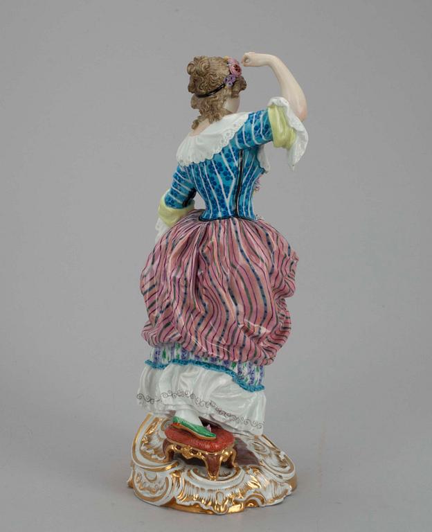 FIGURIN, porslin, 1800-tal.