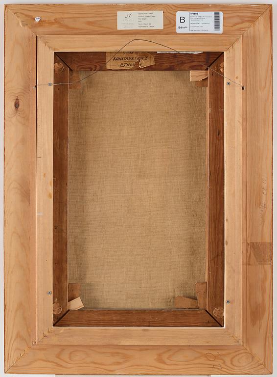 Esaias Thorén, "Komposition med musikinstrument" / "Konstruktion".