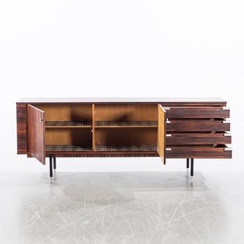 SIDEBOARD, palisander, 1900-talets andra hälft, Cites-intyg medföljer.