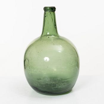 Flaska, glas, 17-1800-tal.
