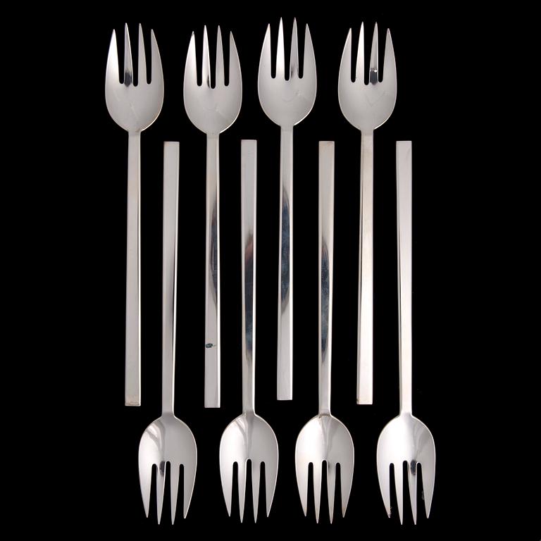 BESTICK, silver, 24 delar, CPB 2019, design Carl Philip Bernadotte, MEMA GAB 2009.