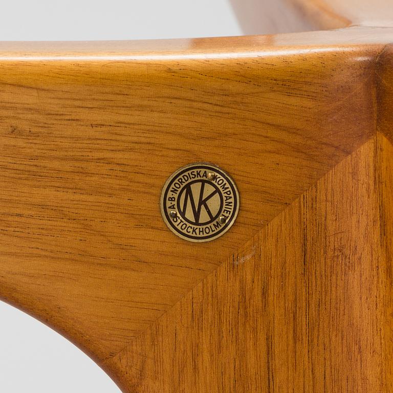 a Nordiska Kompaniet table, signed with label.