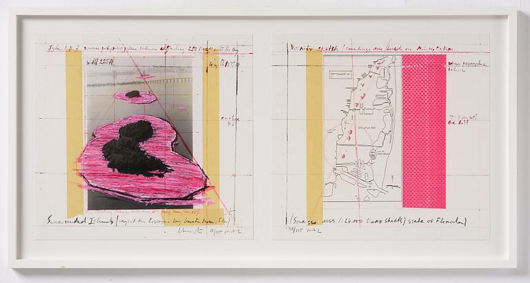 Christo Vladimirov Javacheff, "Surrounded Islands, Project for Biscayne Bay, Greater Miami, Florida".