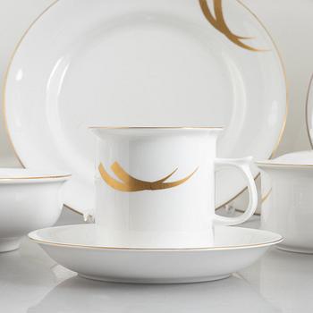 Jonas Lindkvist, 47 service pieces 'Kyoto', Gustavsberg.