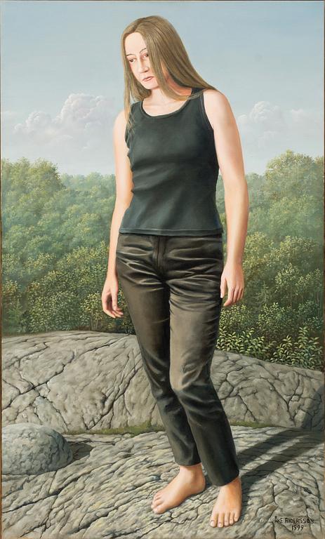 ÅKE ANDERSSON, olja på duk. Signerad och daterad 1999.