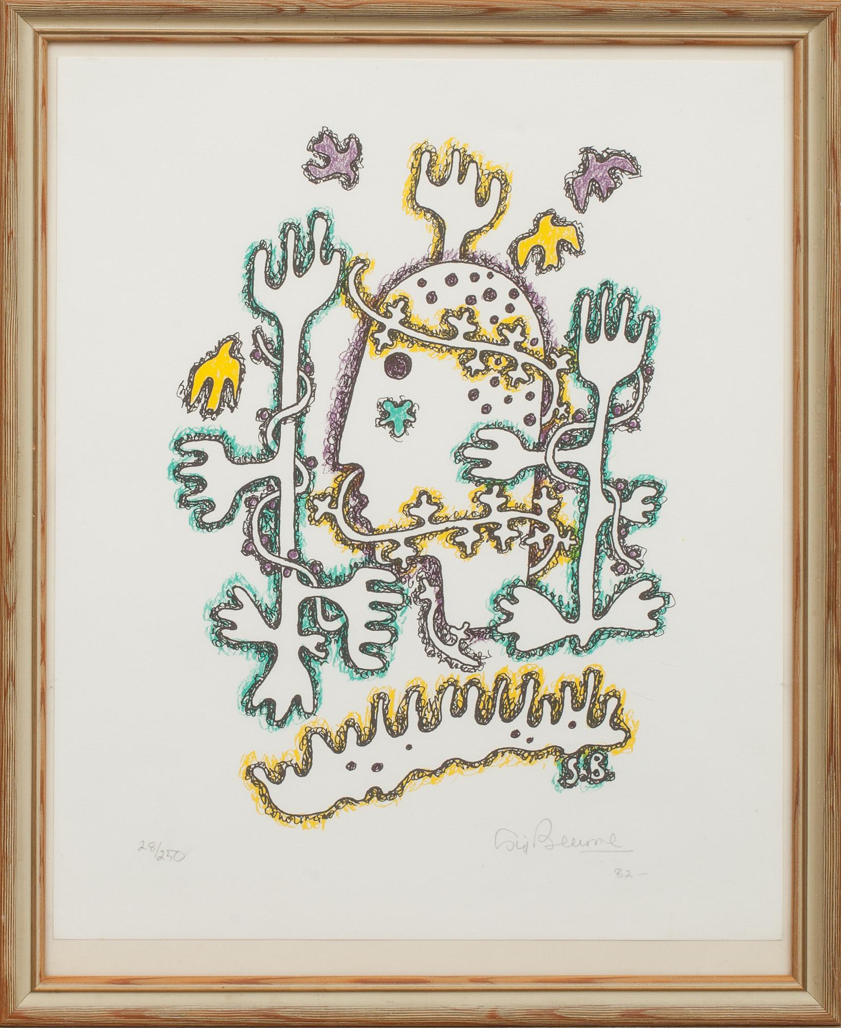 SIGVARD BERNADOTTE, 2 st färglitografier, signerade och numrerade 27/250 resp 28/250, daterade 82.