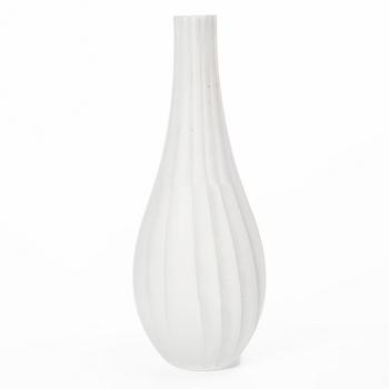 Ingegerd Råman, Vase, sandblasted and enamel-painted glass, Orrefors, Limited Edition, 2007.