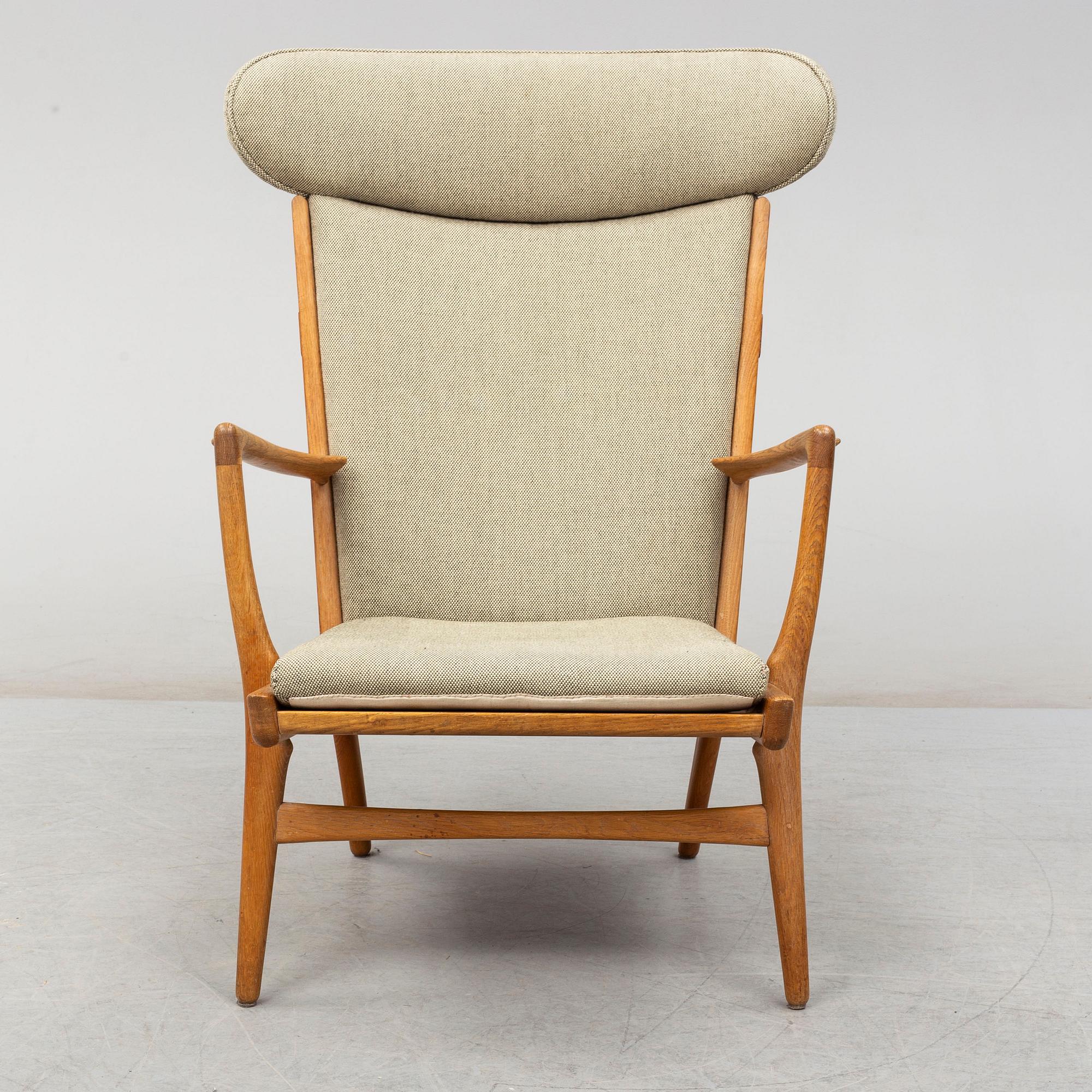 HANS J WEGNER, fåtölj AP-15, Danmark, 1900-talets andra hälft.