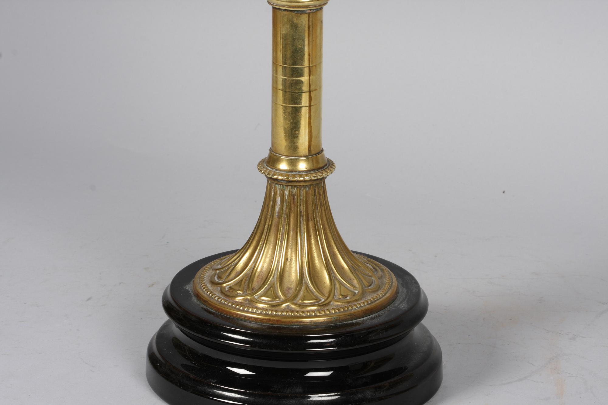 FOTOGENLAMPA, mässing och glas.