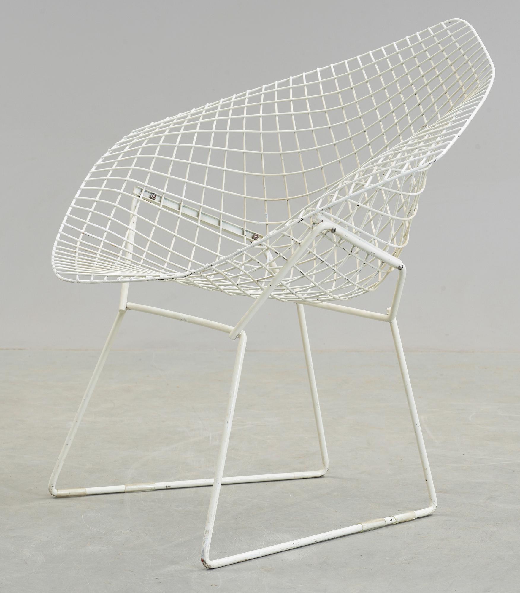 FÅTÖLJ, "Diamond Chair", Harry Bertoia, 1960-tal.