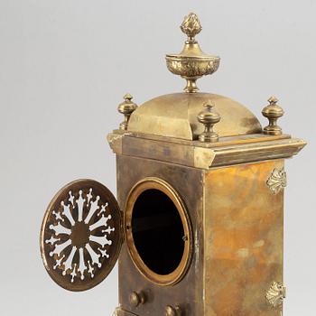 A French table clock signed Victor Paillard, second half of the 19th century.