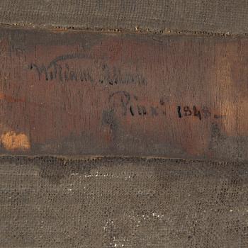 SIR WILLIAM ALLAN, oil on board, signed on the reverse and dated 1848.