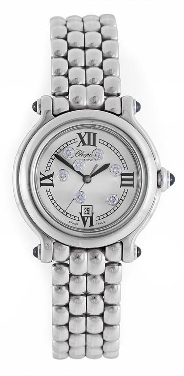 A Chopard Happy Sport ladie's wrist watch, 2004.