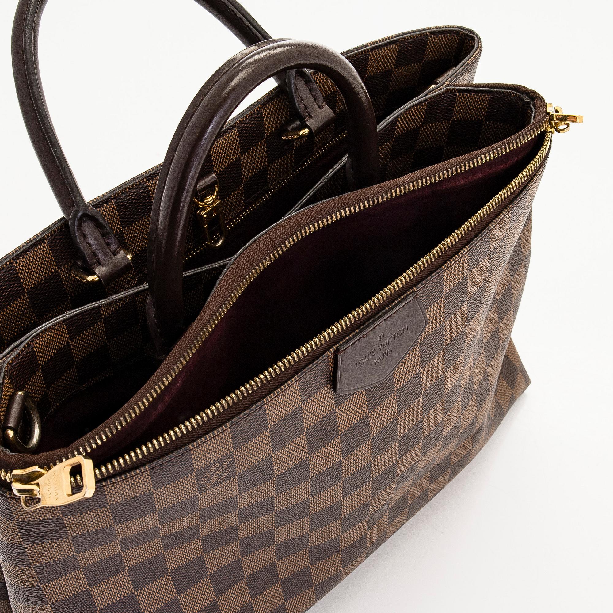 Louis Vuitton, a Damier Ebene "Brompton" bag.