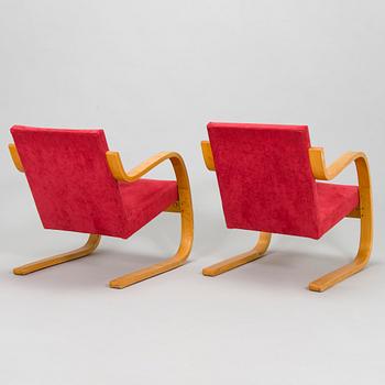 Alvar Aalto, nojatuolipari, malli 34 O.Y. Huonekalu- ja Rakennustyötehdas A.B. 1900-luvun puoliväli.