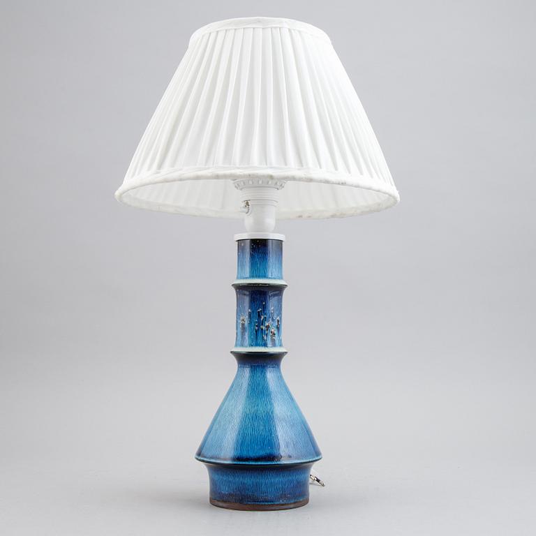 Carl-Harry Stålhane, a unique stoneware table light, Rörstrand.