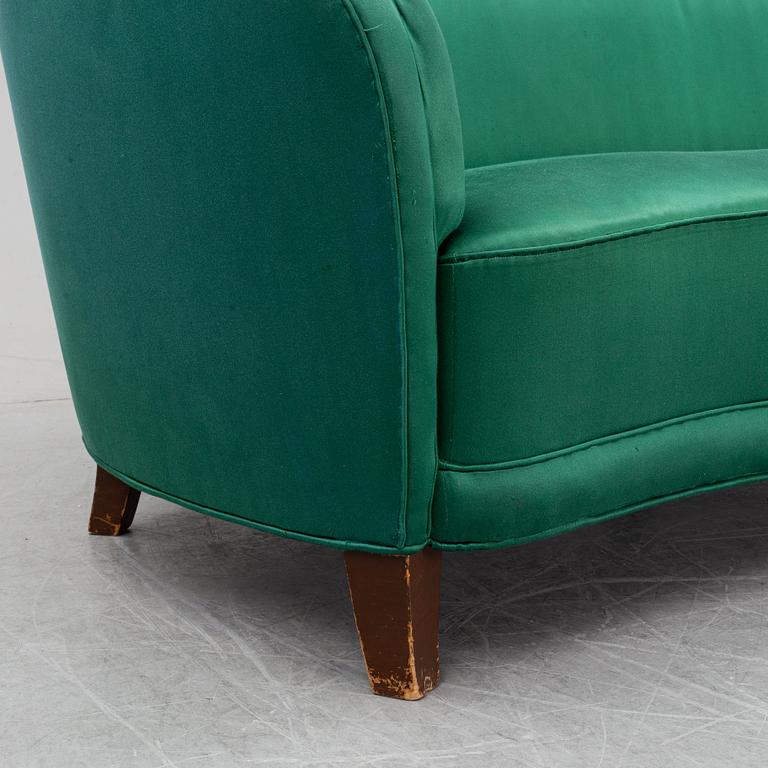 Otto Schulz, attributed to. A Boet sofa, Gothenburg, 1930's/40's.