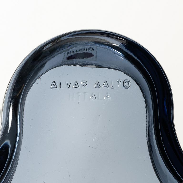 Alvar Aalto, vaser, 3 st och skål "Savoy", glas, samt fat och ljuslykta, Iittala.