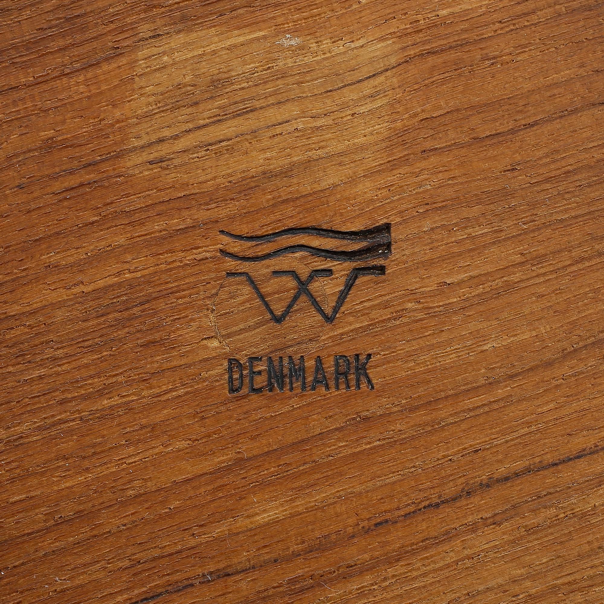 PARTI SERVERINGSDELAR, teak, 9 delar, Danmark och Sverige, 1900-talets andra hälft.