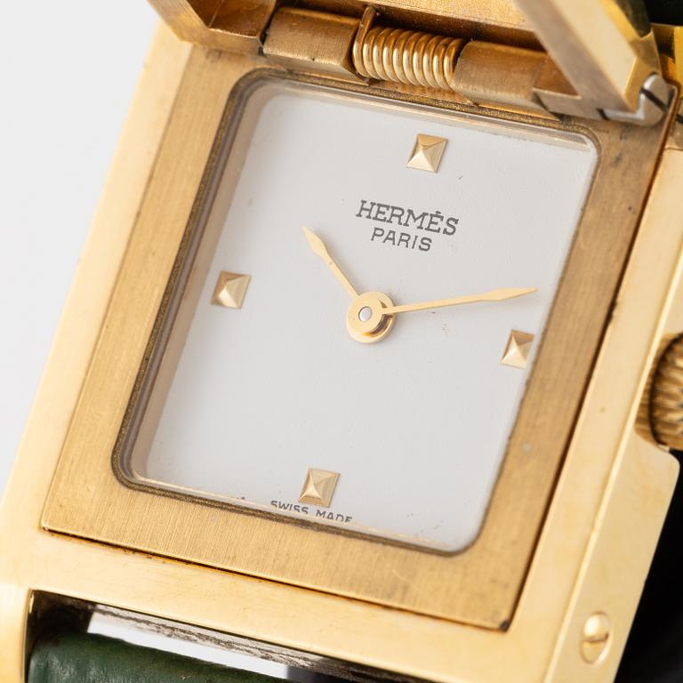 Hermès, Medor, wristwatch, 23 mm.