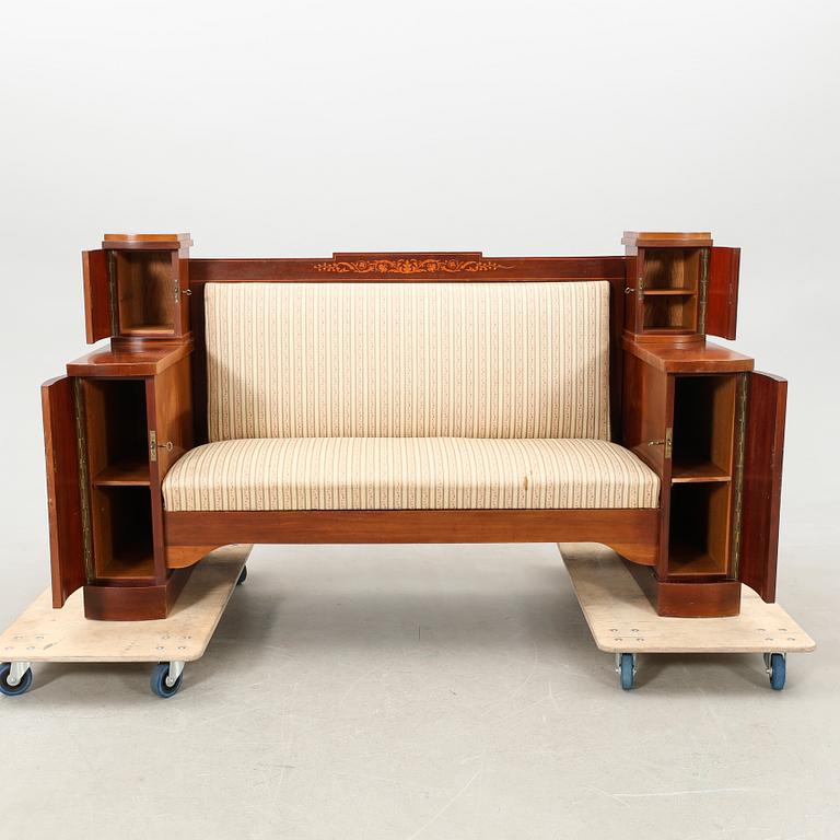 Sofa, Empire style, first half of the 20th century.