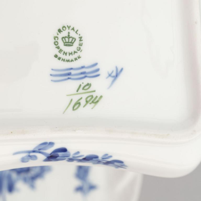 An 33 piece porcelain 'Blå Blomst' coffee service from Royal Copenhagen.