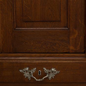 A Swedish mid 1700's cupboard.