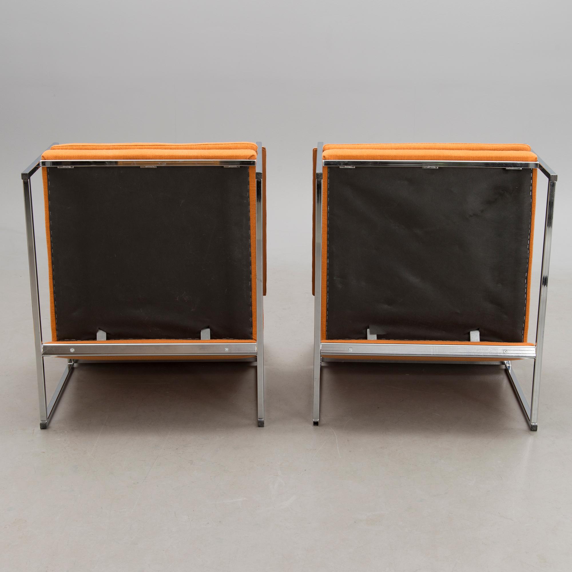 HANNELE BONSDORFF, fåtöljer, ett par, "Jazz", Interface. Formgivna 2007.