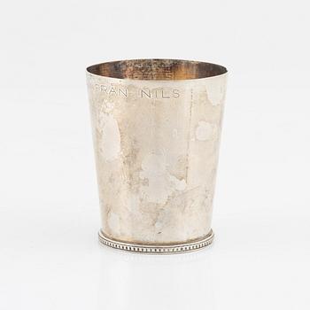 Wiwen Nilsson, bägare, silver, Anders Nilsson, Lund, 1941.