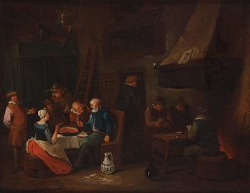 Egbert van Heemskerk Circle of, Interiorof an inn.