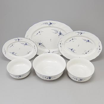 A 88 piece dinner service 'Vieux Luxembourg' and 'Vilbofour', by Villeroy & Boch.