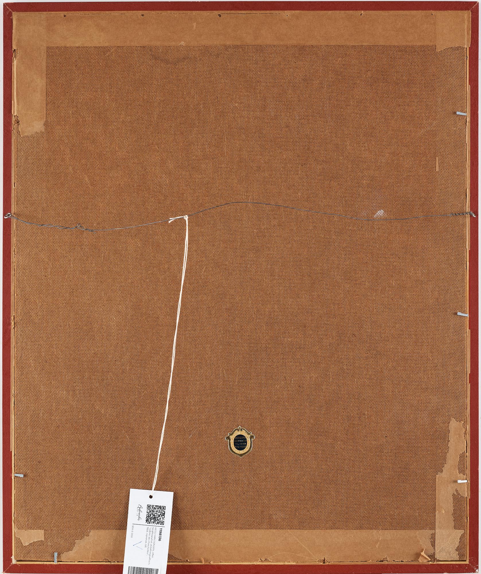 KEES VAN DONGEN, after, lithographic poster, signed.