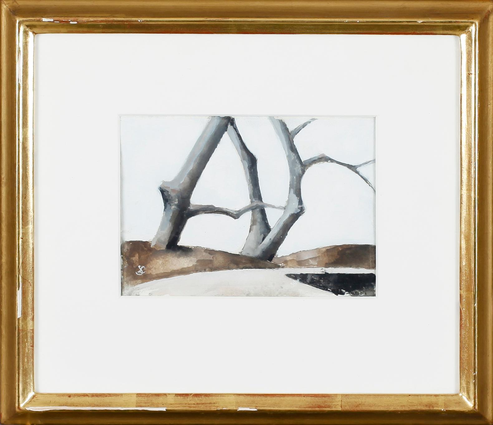 SIXTEN LUNDBOHM, 2 st, gouache, monogramsignerade.