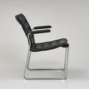 Bruno Mathsson, a "Mio", easy chair, Bruno Mathsson International, post 1981.