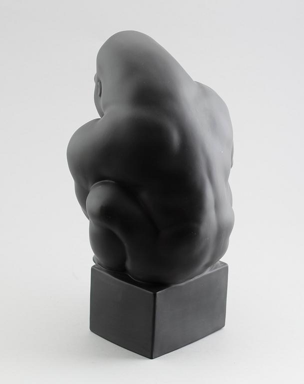 SKULPTUR, porslin, Pia Langelund, Royal Copenhagen, signerad, 1900-/2000-tal.