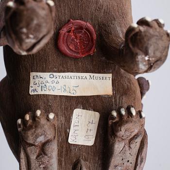 FIGURER, 2 st, keramik, Kina.