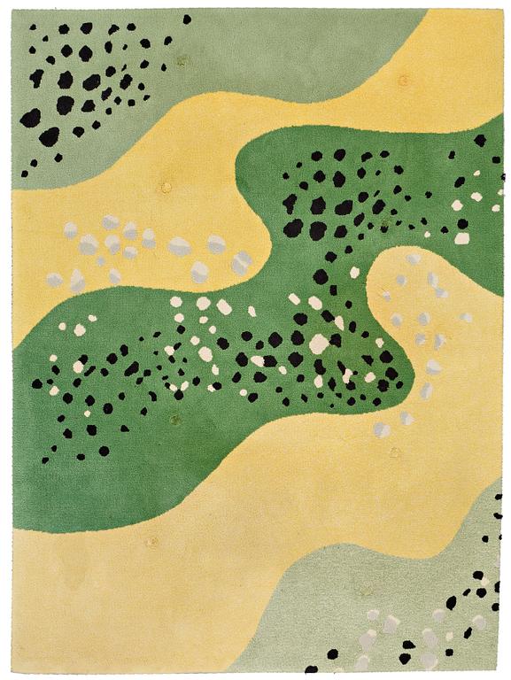 Josef Frank, A CARPET, "Waves", tufted, ca 258 x 190,5 cm, designed by Josef Frank in 1929 for "Haus und Garten".