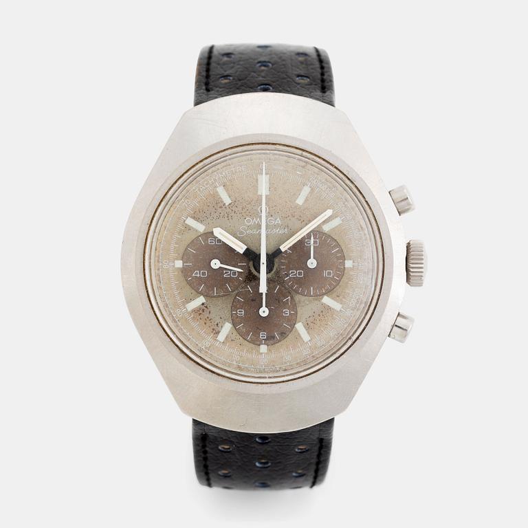 Omega, Seamaster, kronograf, "Flat Jedi", ca 1970.
