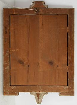 Johan Åkerblad, a Gustavian mirror, signed and dated 1779.