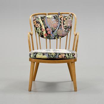 FÅTÖLJ, Kocks Snickerifabriker, Trelleborg, 1940-tal.