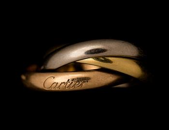RING, Cartier Trinity, vikt ca 9 g.