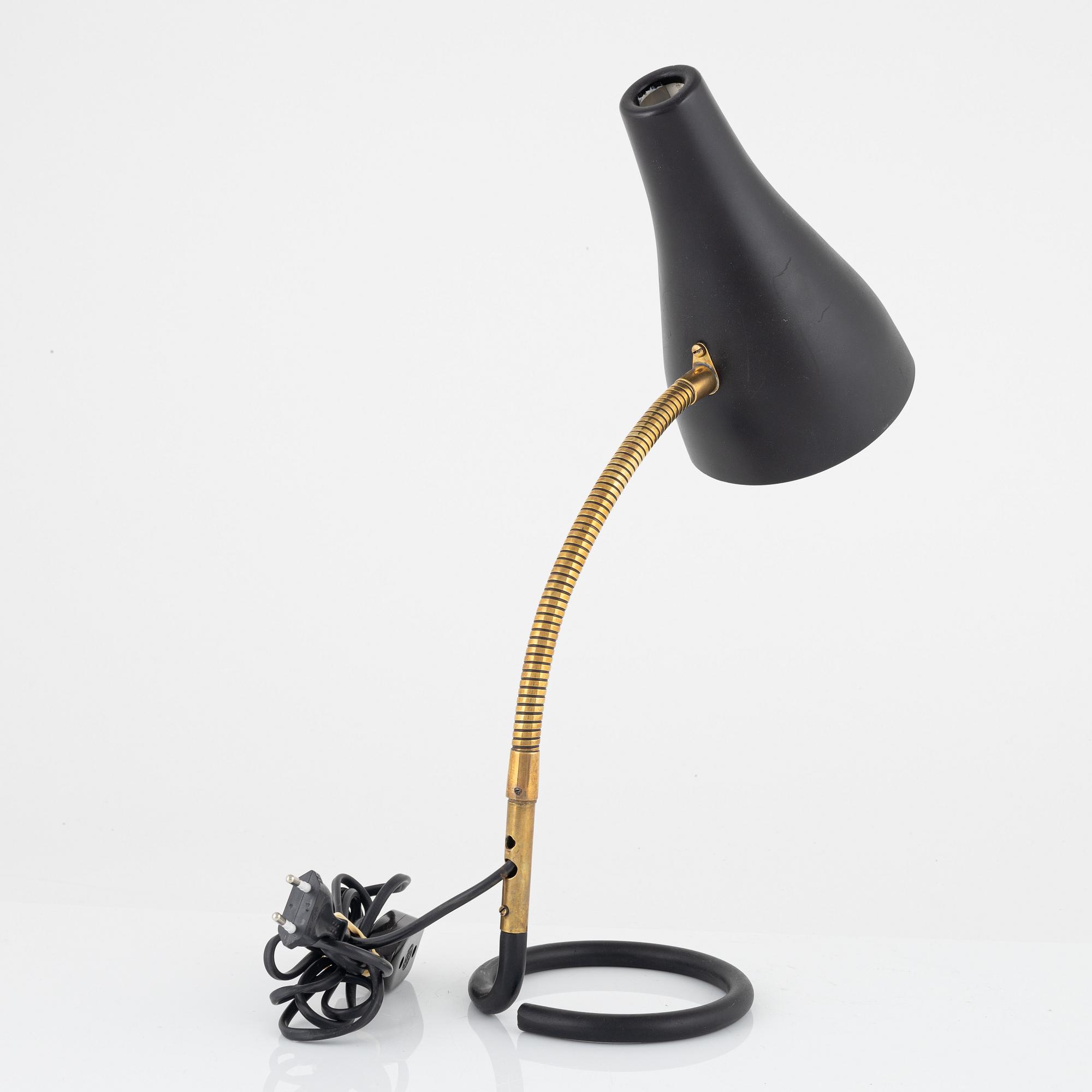 A table lamp, Sweden, 1950's.