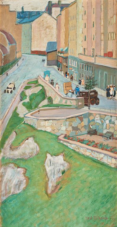 Axel Nilsson, The terrace I.