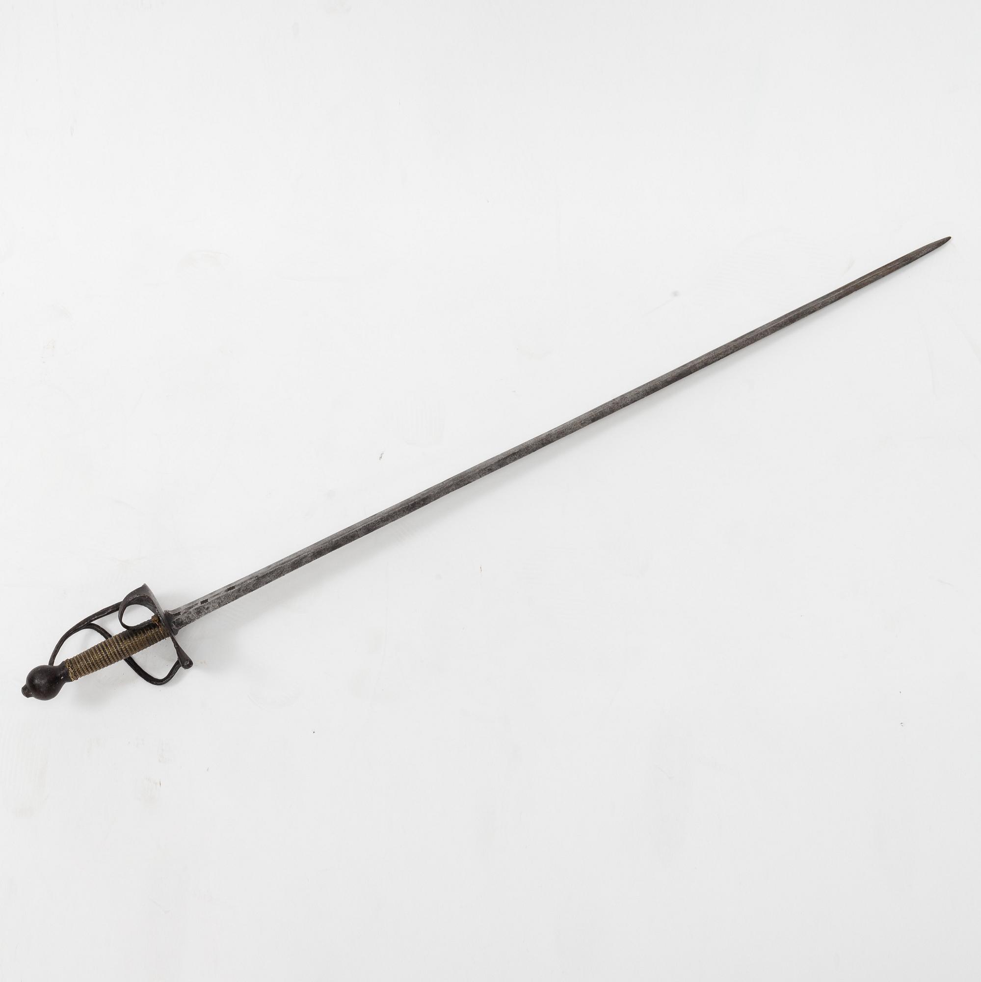 Värja, svensk, m/1685.