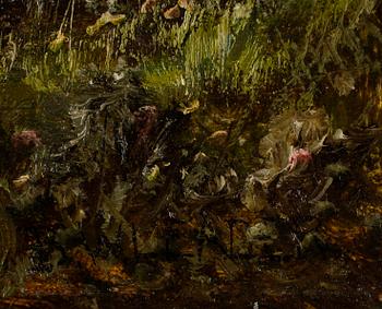 BENJAMIN WILLIAMS LEADER, tillskriven, olja på duk, signerad.